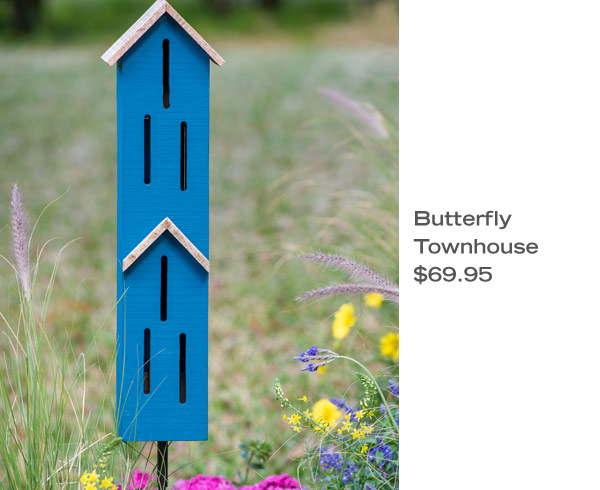 Blue Butterfly Townhouse $69.95