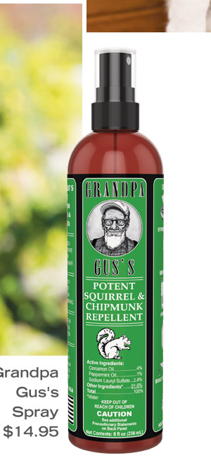 Grandpa Gus's Spray, $14.95