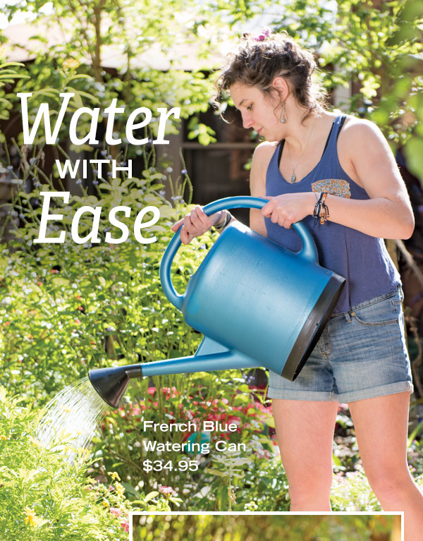 Water with Ease. French Blue Watering Can $34.95