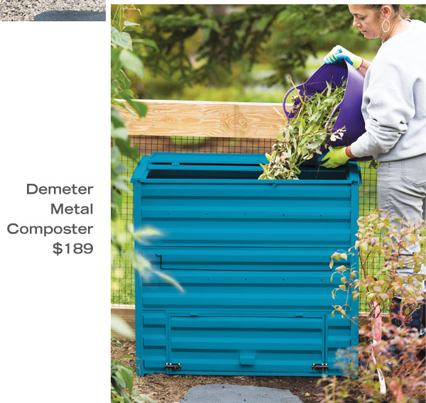 Demeter Metal Composters, $189