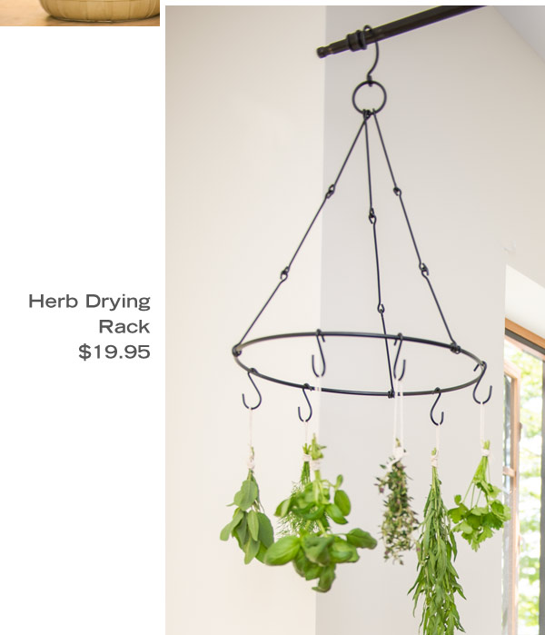 Herb Drying Rack, $19.95