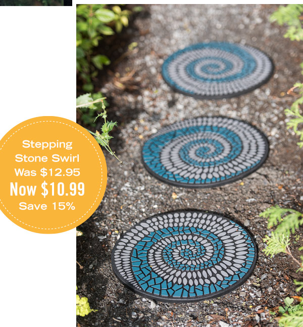 Stepping Stone Swirl, was $12.95, now $10.99 - Save 15%