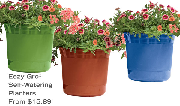 Eezy Gro(R) Self-Watering Planters from $15.89