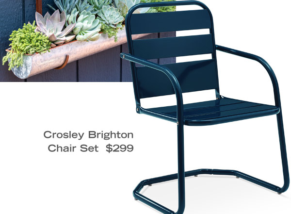 Crosley Brighton Chair Set, $299