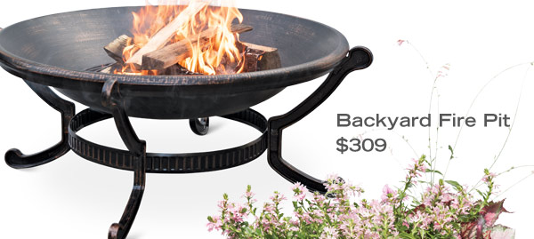 Backyard Fire Pit, $309