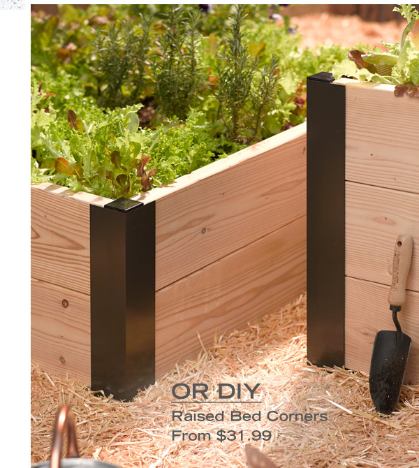 Or DIY - Raised Bed Corners from $28.95