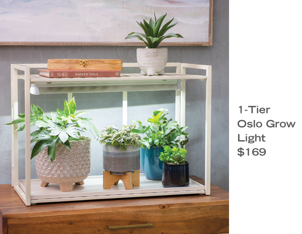 1-Tier Oslo Grow Light, $169