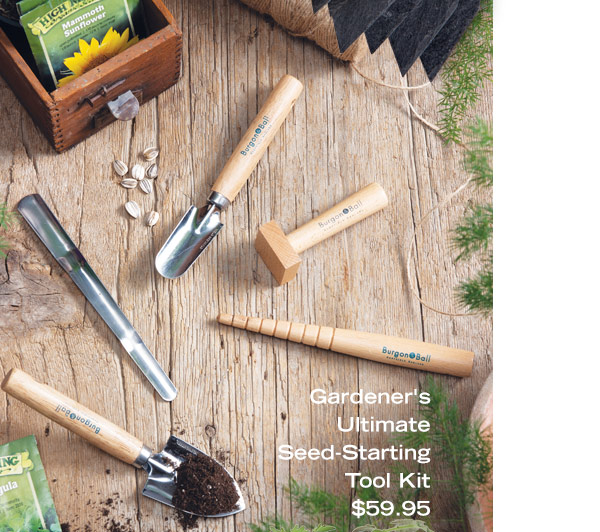 Gardener's Ultimate Seed-Starting Tool Kit, $59.95