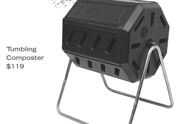 Tumbling Composter, $119