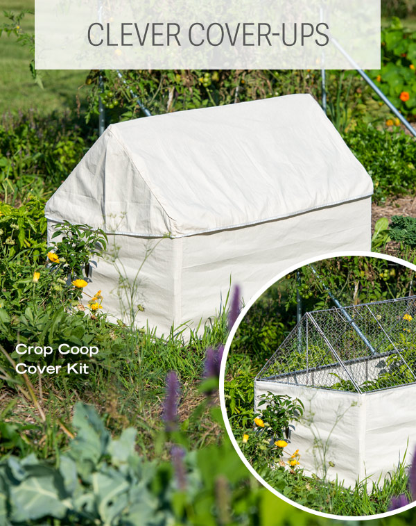 Clever Cover-Ups. Pictured: Crop Coop Cover Kit