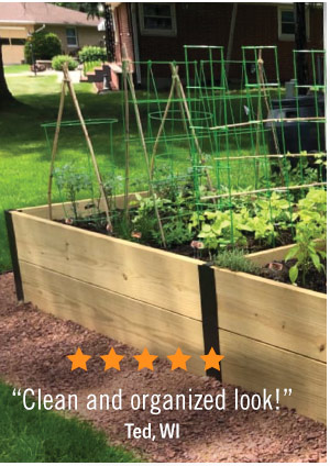 Five-star Review: "Clean and organized look!" Ted, WI