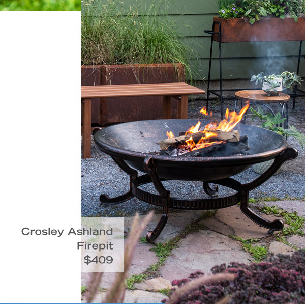 Pictured: Crosley Ashland Firepit $409