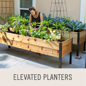 Pictured: Elevated Planters