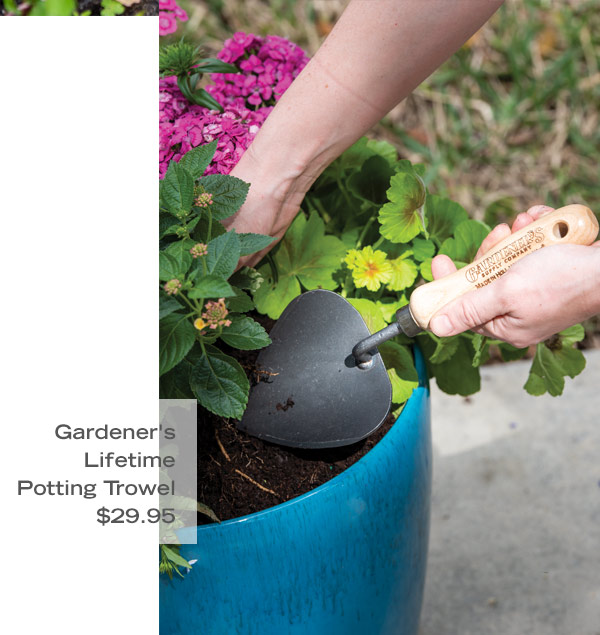 Gardener's Lifetime Potting Trowel, $29.95