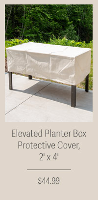 Elevated Planter Box Protective Cover, 2' X 4' $44.99