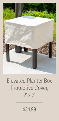 Elevated Planter Box Protective Cover, 2' x 2'