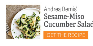 Andres Bemis' Sesame-Miso Cucumber Salad - Get the Recipe