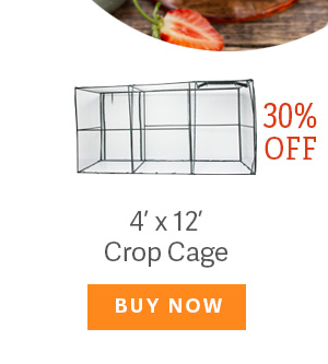 30% OFF - 4' X 12' Crop Cage BUY NOW