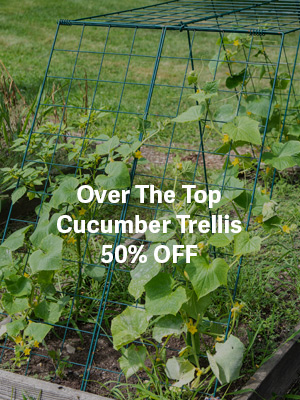 Over The Top Cucumber Trellis - 50% OFF