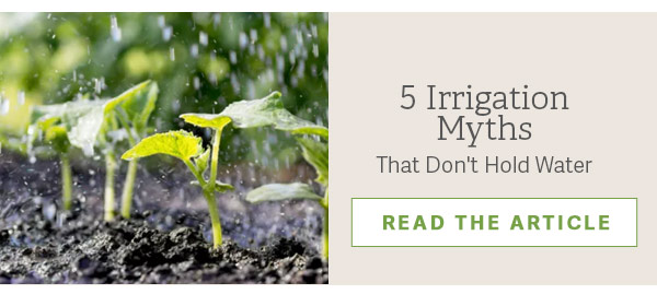 5 Irrigation Myths That Don't Hold Water - Read the Article