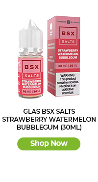 Glas BSX Salts Strawberry watermelon Bubblegum - (30mL)