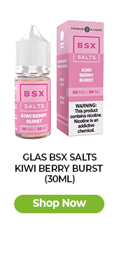 Glas BSX Salts Kiwi Berry Burst - (30mL)