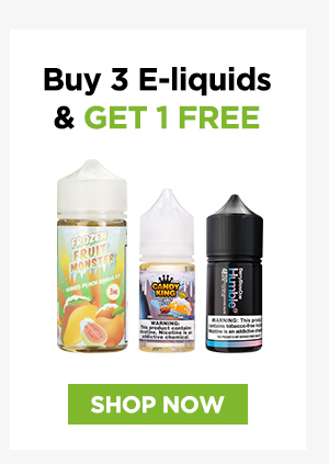 Buy 3 E-liquids & Get 1 Free