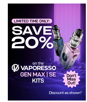 Save 20% Vaporesso Kits