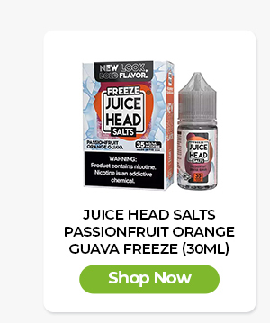 Juice Head Salts Passionfruit Orange Guava Freeze - (30mL)