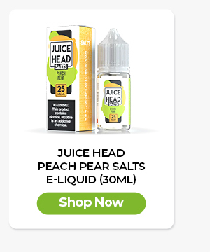 Juice Head Peach Pear Salts E-Liquid (30mL)