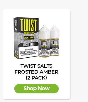 Twist Salts Frosted Amber - 2 Pack