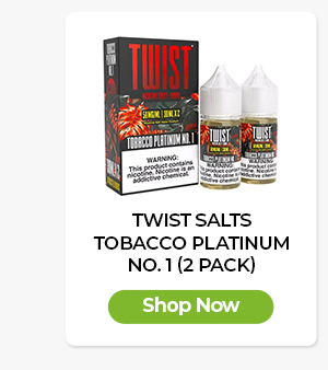 Twist Salts Tobacco Platinum No. 1 - 2 Pack