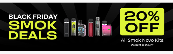 20% Off Smok Novo Kits