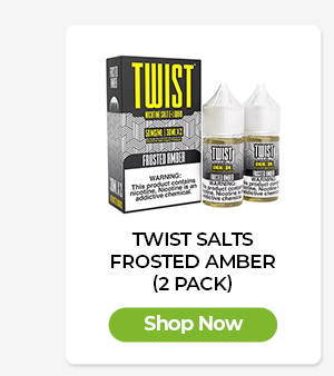 Twist Salts Frosted Amber - 2 Pack