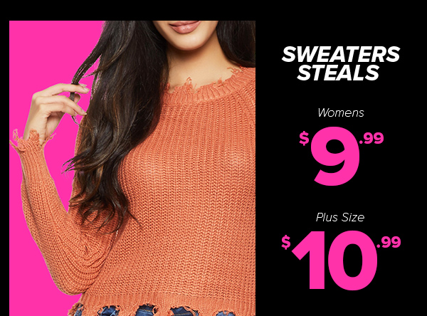 Sweater Steals