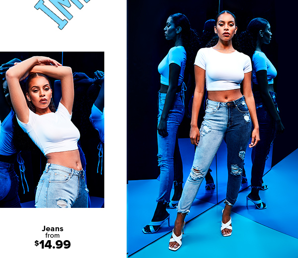 Jeans from $14.99