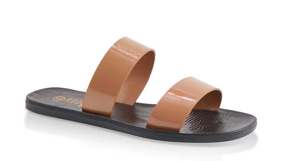 Basic Double Band Slide Sandals