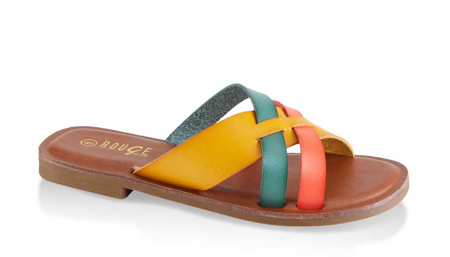 Woven Strap Slides