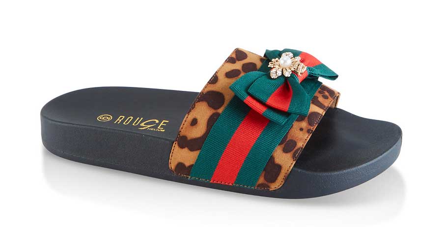 Studded Bow Pool Slides