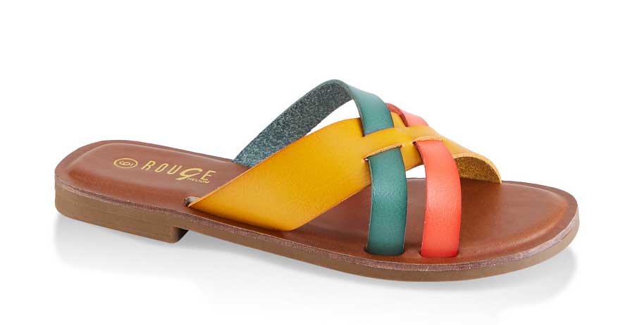 Woven Strap Slides