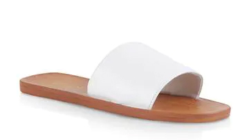 Thick Single Band Slide Sandals