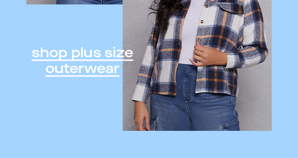 Shop Plus Size Outerwear