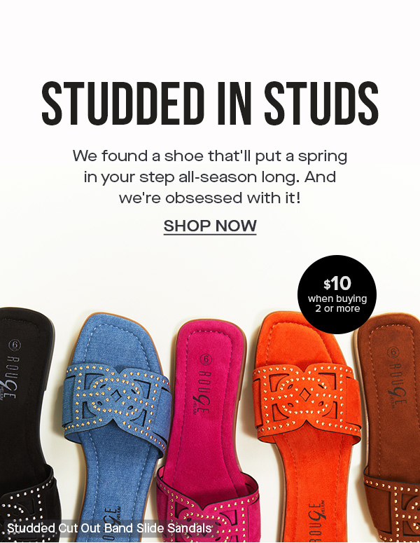 STUDDED IN STUDS
