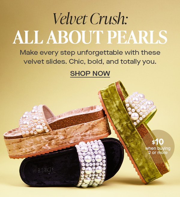 Velvet Crush: ALL ABOUT PEARLS