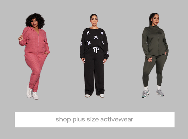 shop plus size activewear