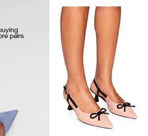 Bow Ruched Pointed Toe Kitten Heels