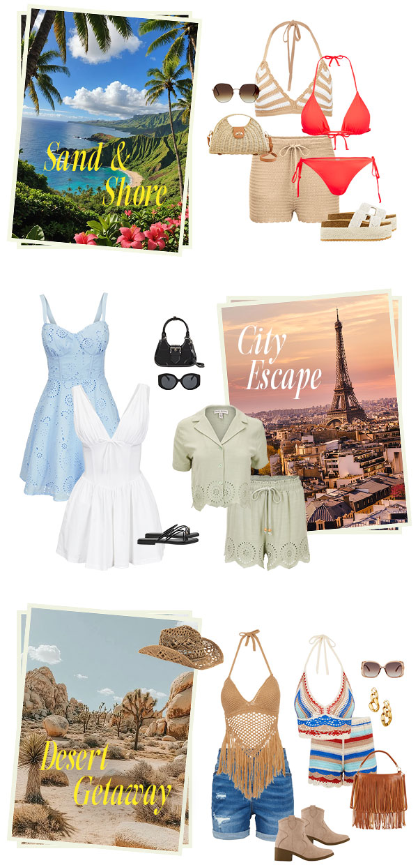 Sand & Shore, City Escape, Desert Getaway
