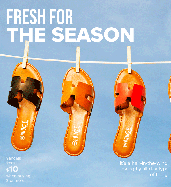 FRESH FOR THE SEASON