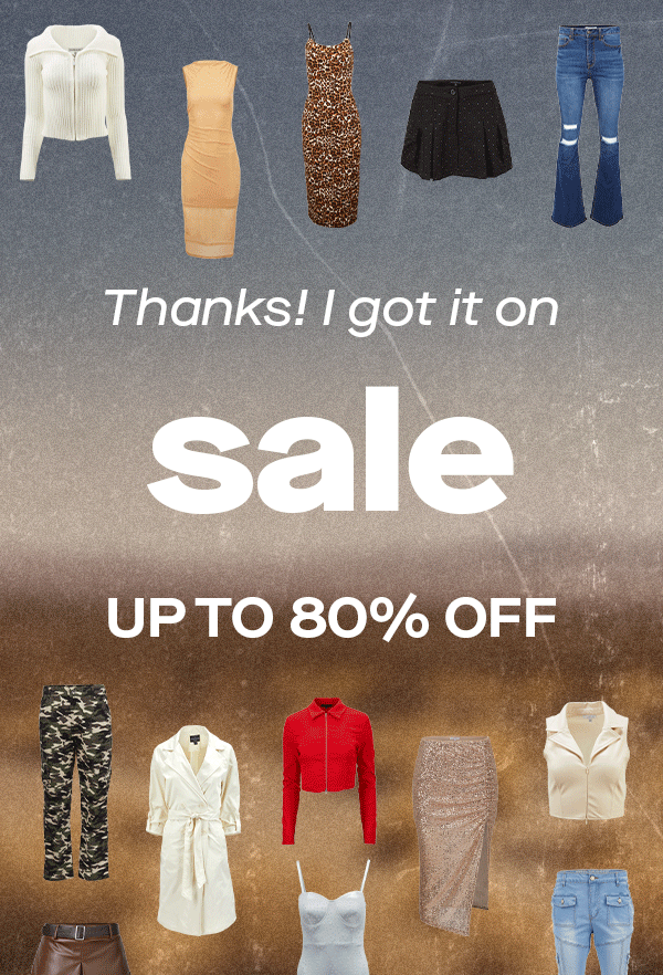 Thanks! I got it on sale up to 80% off