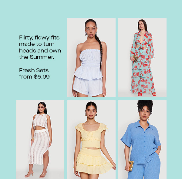 Fresh Sets from $5.99